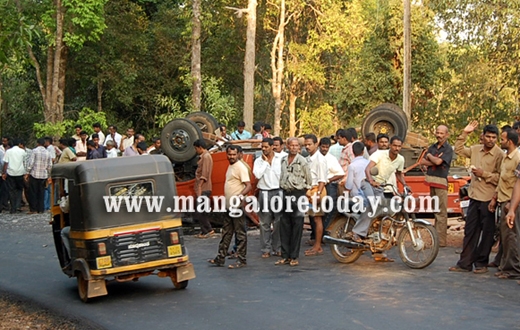 Truck Accident in Karkala